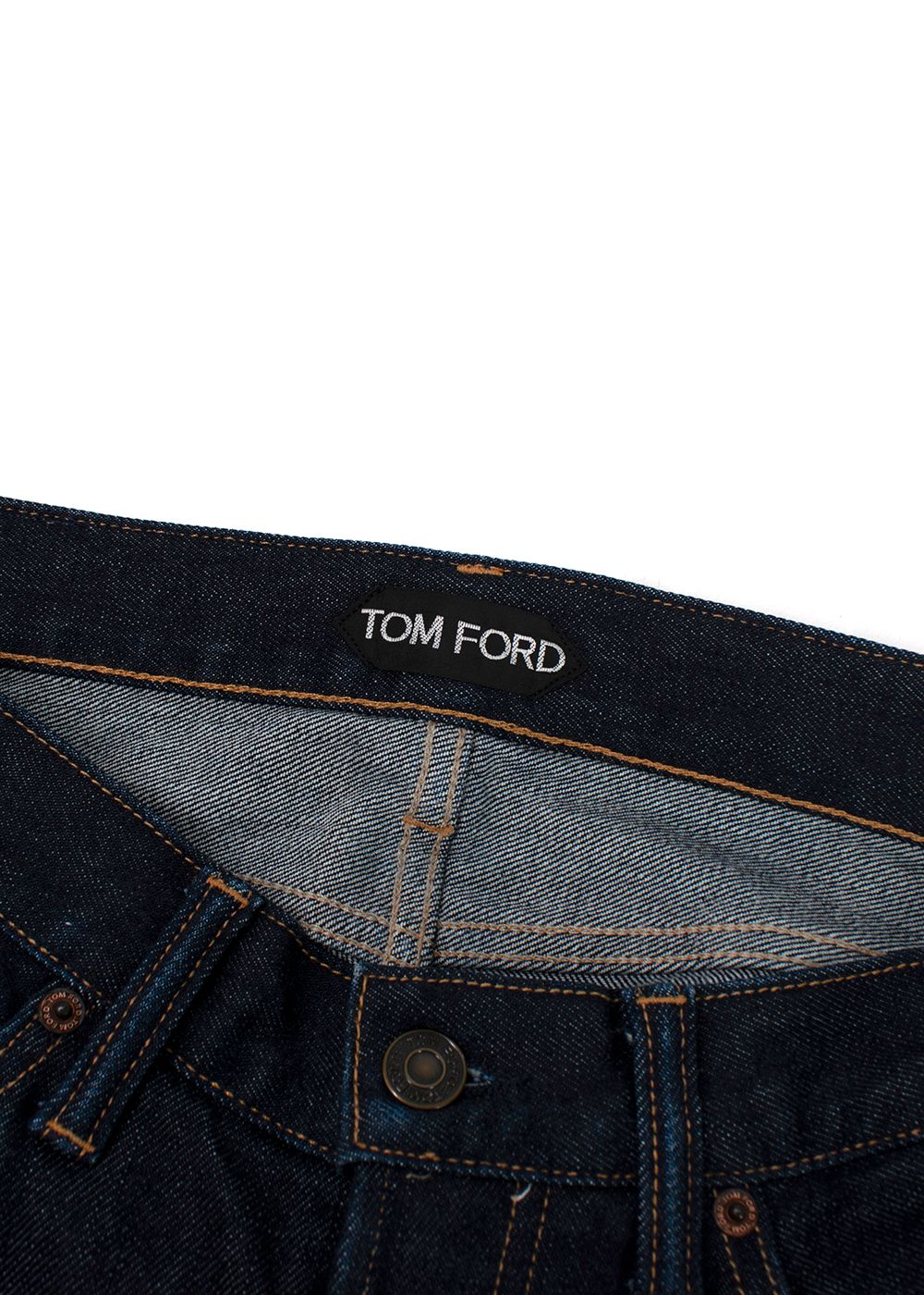 Men's Tom Ford Blue Denim Slim Leg Jeans Size 30 cotton/polyurethane