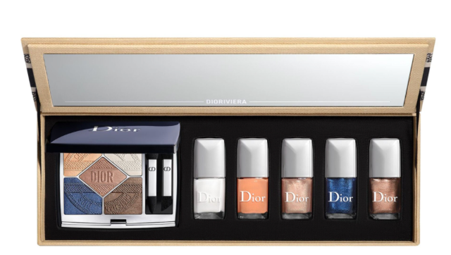 Dior The Dioriviera Makeup Set Black nail varnish