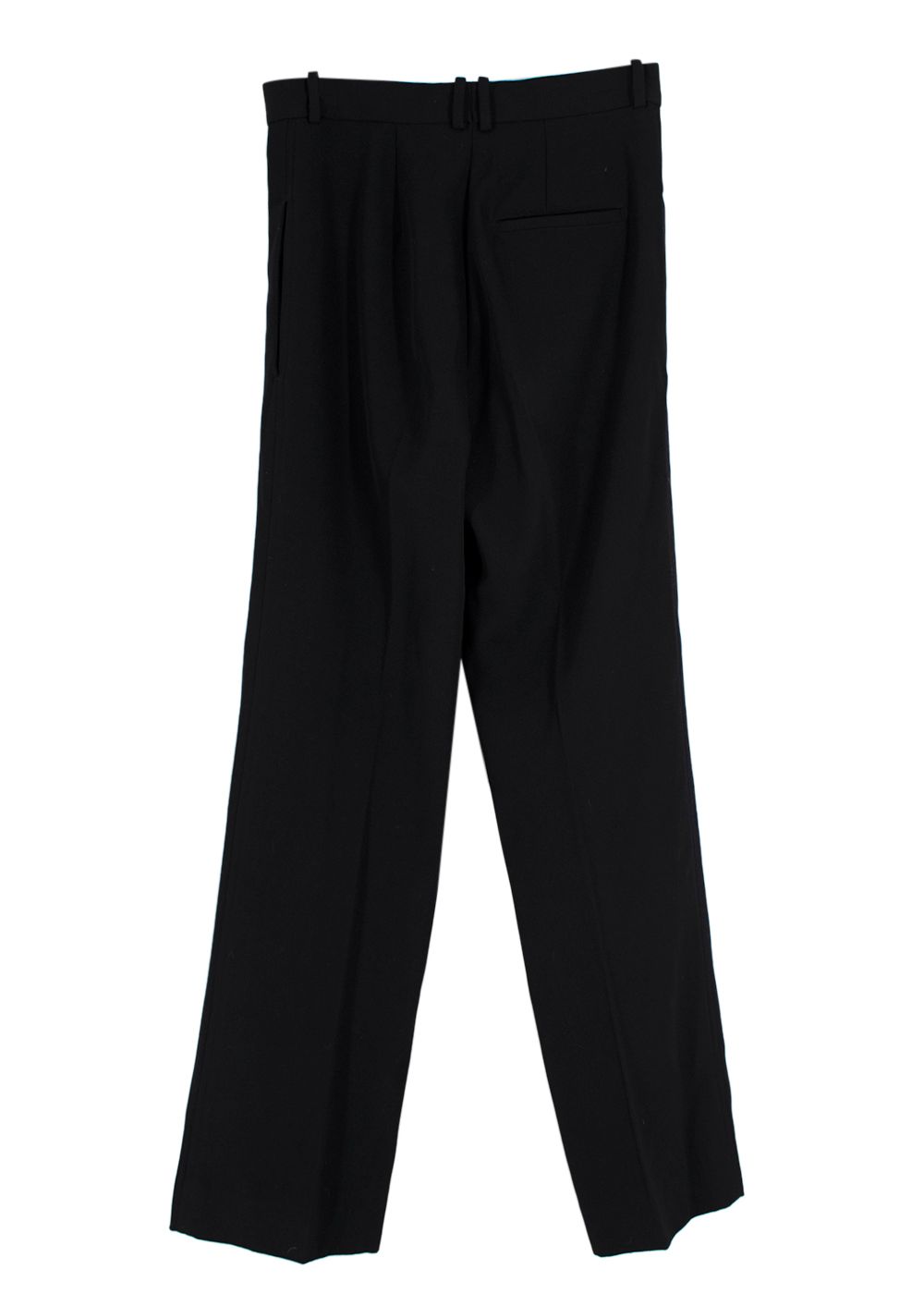 Preowned Celine Céline Black Tailored Trousers Size XS cotton