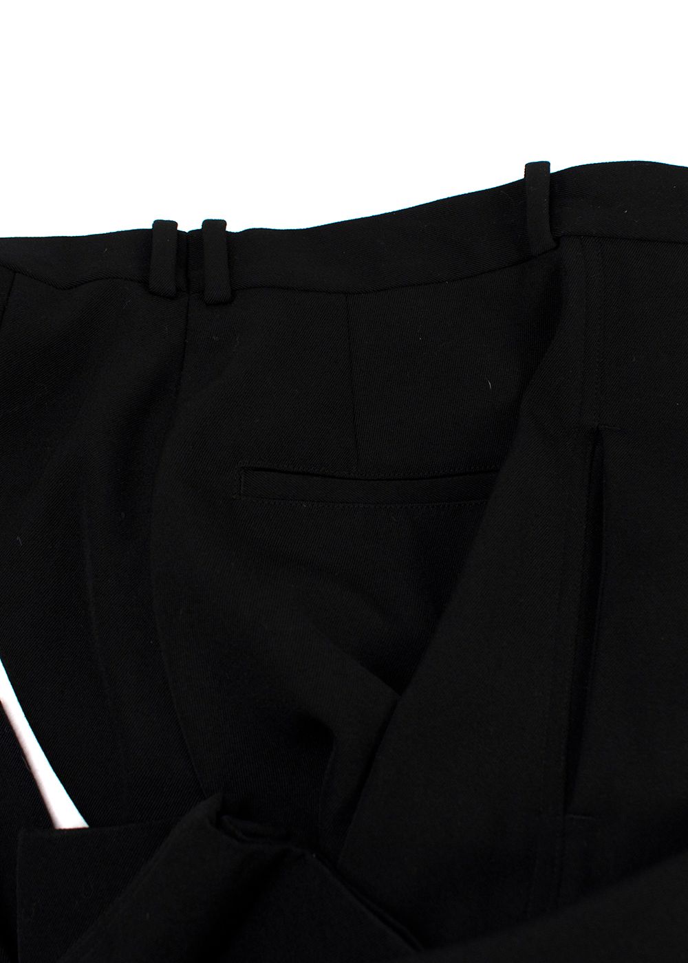 Preowned Celine Céline Black Tailored Trousers Size XS cotton