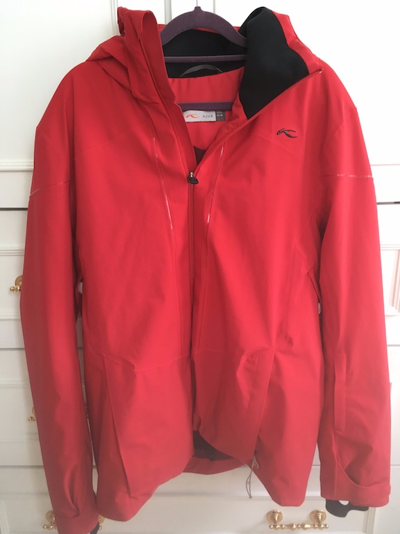 Kjus Men's Insulated Ski/Line Jacket Size M Red -way-stretch