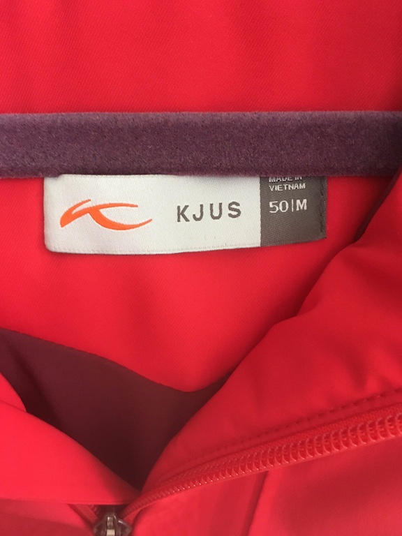 Kjus Men's Insulated Ski/Line Jacket Size M Red -way-stretch