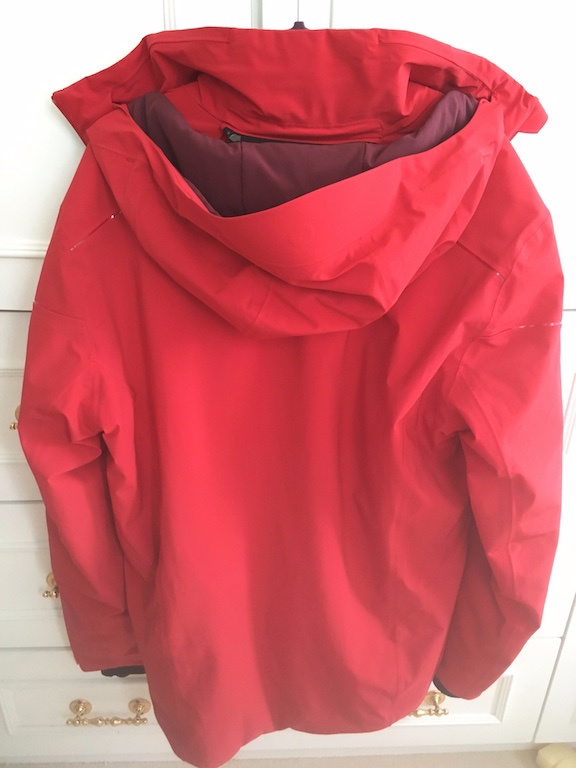 Kjus Men's Insulated Ski/Line Jacket Size M Red -way-stretch