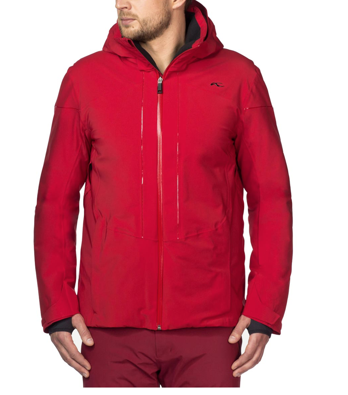 Kjus Men's Insulated Ski/Line Jacket Size M Red -way-stretch