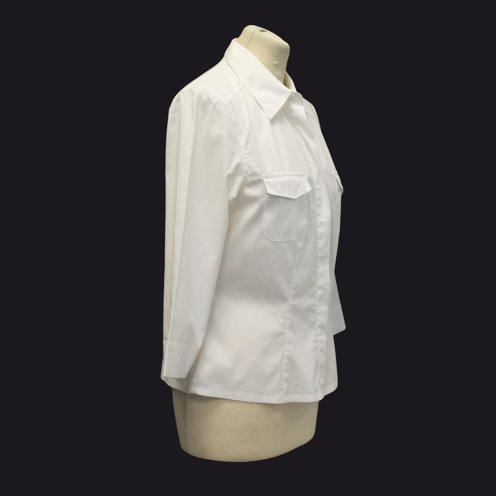 Preowned Copines white shirt Size M cotton