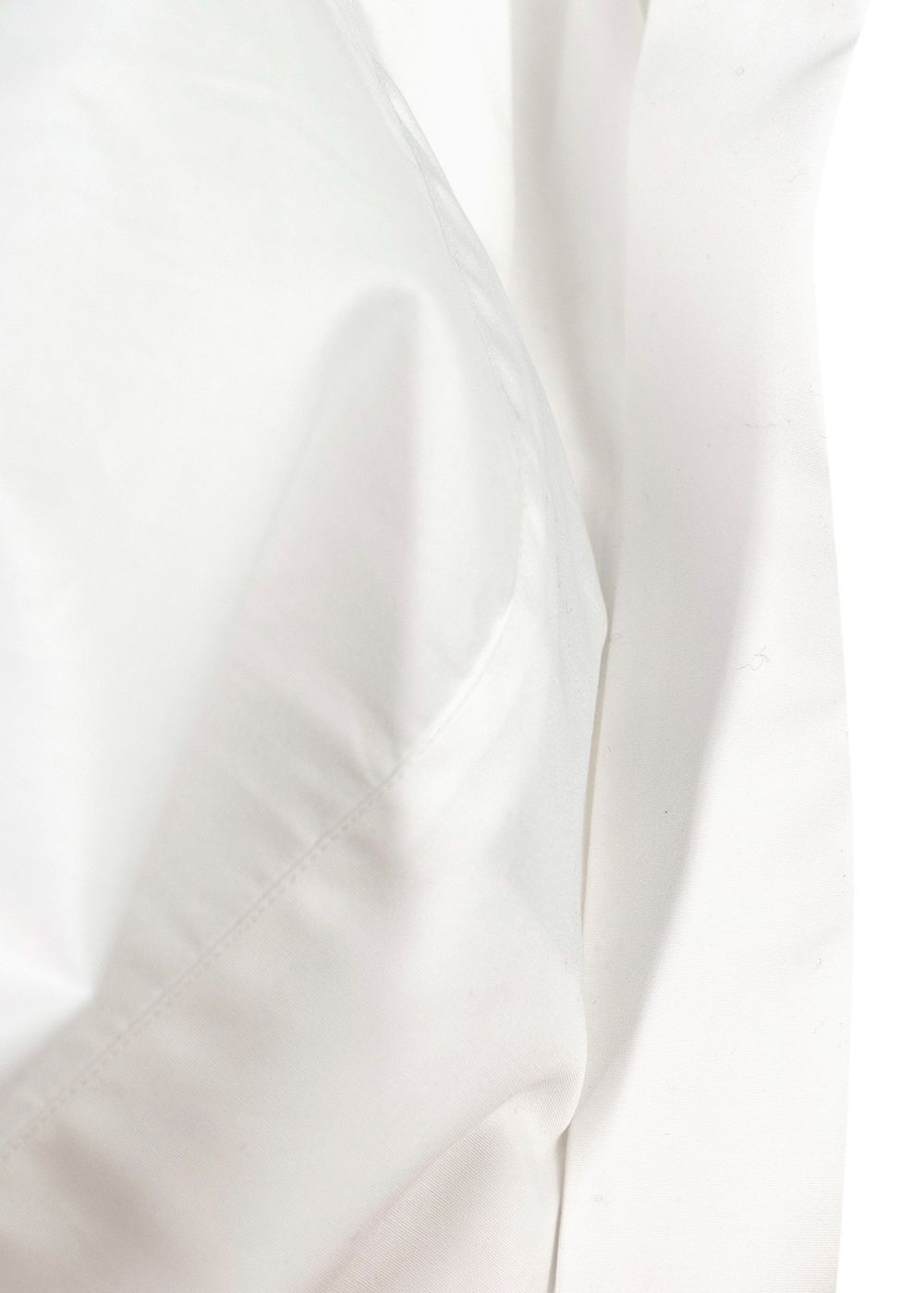 Men's Gucci white cotton pintuck formal shirt Size 155