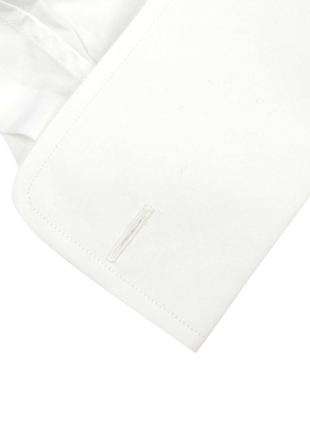 Men's Gucci white cotton pintuck formal shirt Size 155