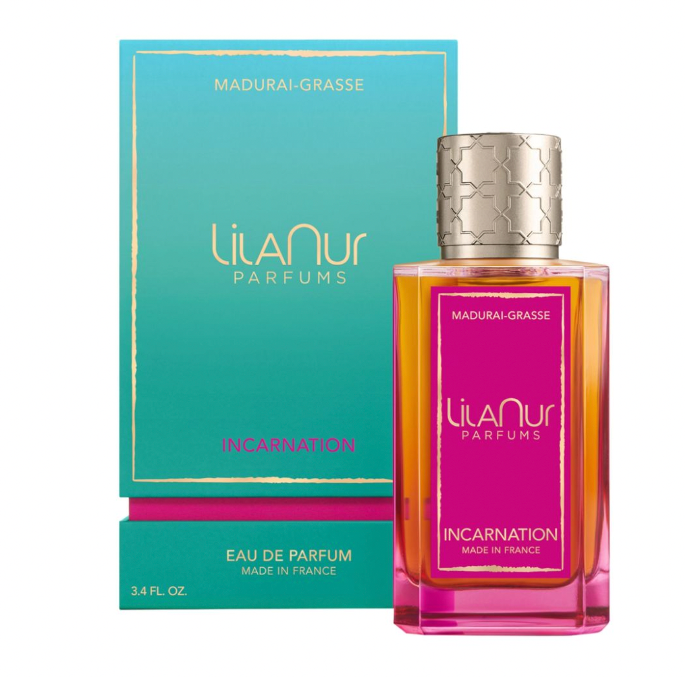 LilaNur Parfums  Incarnation Eau de Parfum, 100ml turquoise eau de parfum