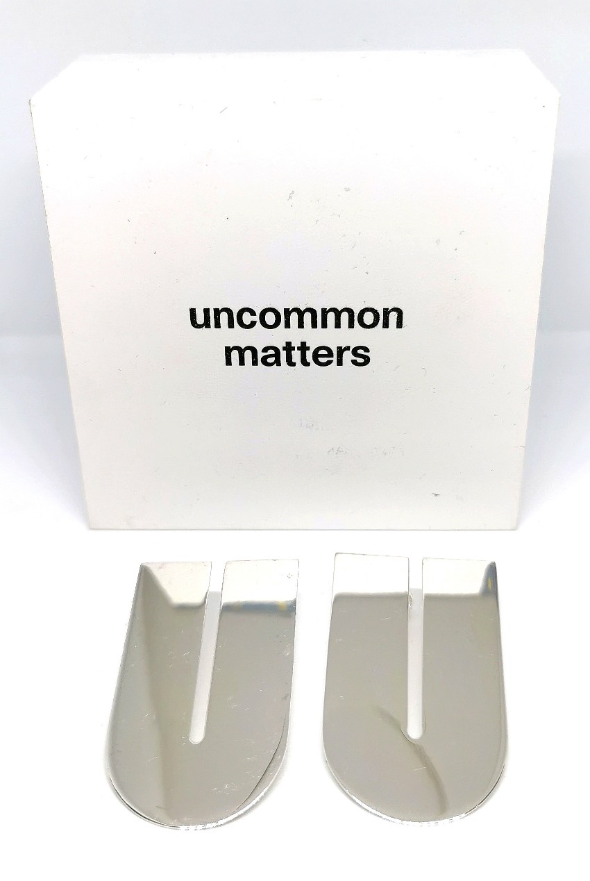 Uncommon Matters Sterling Silver Tuck Earrings