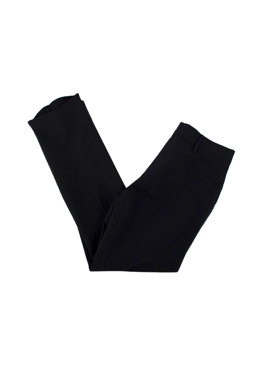 Prada Black Straight Leg Pants Size XXS polyester