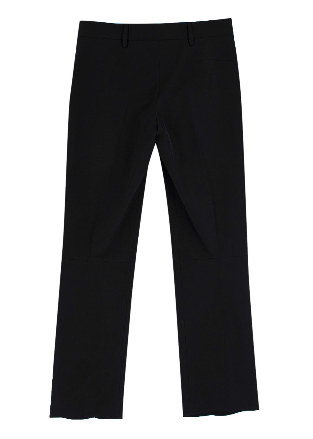 Prada Black Straight Leg Pants Size XXS polyester