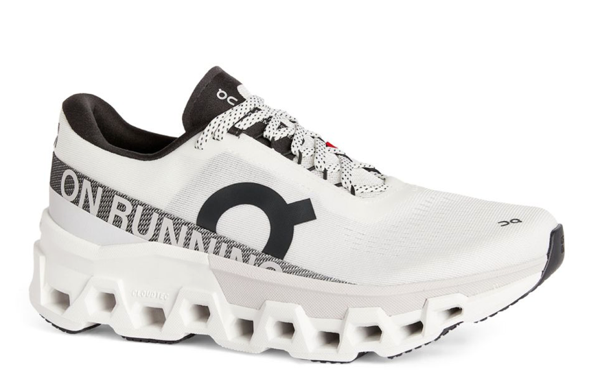 ON Running White Cloudmonster 2 Trainers Size 41 White and Black fabric