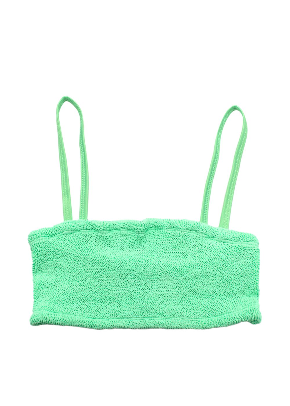 Hunza G Emerald 'Gigi' Bikini Top emerald - green nylon