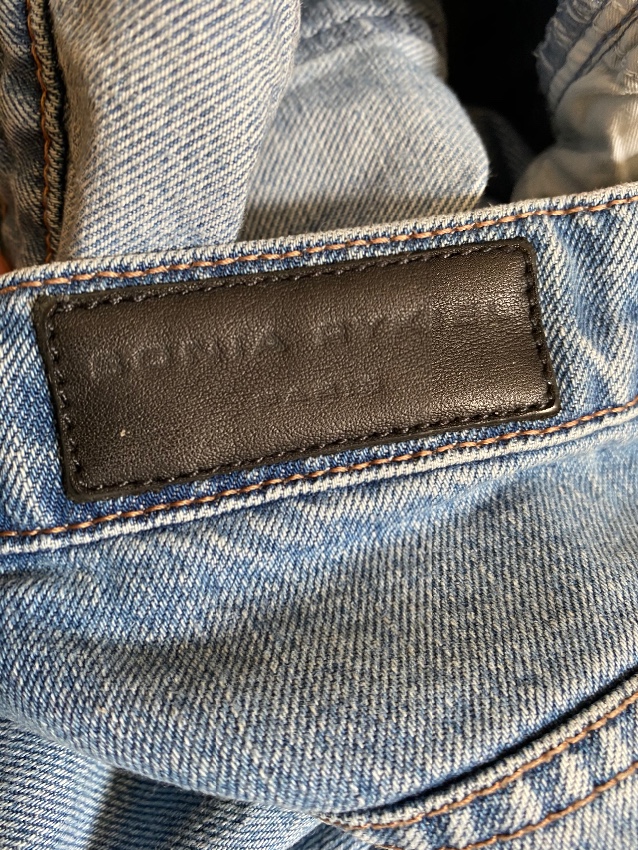 Preowned Sonia Rykiel Straight Cut Jeans Size M Blue cotton