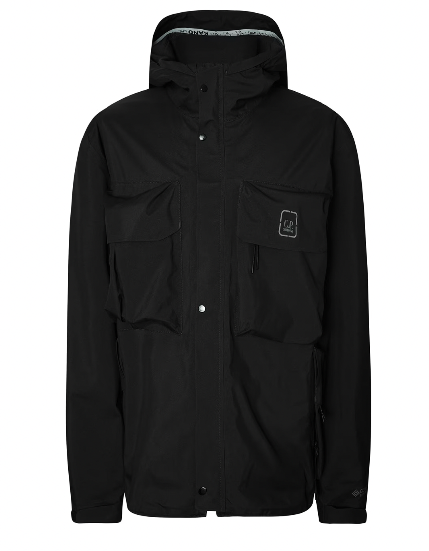 Men's x Kano Metropolis Field Jacket Size L Black gore-tex