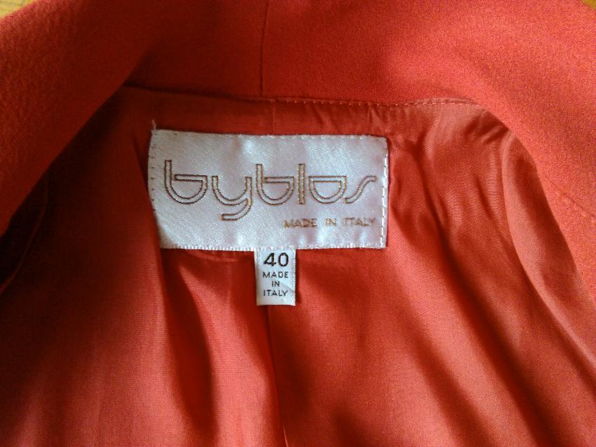 Preowned Byblos Red Jacket Size M acetate/viskose