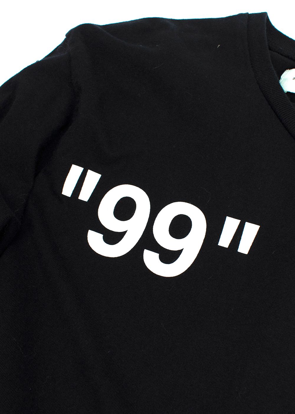 Off-White "99"Black  Long-sleeve T-Shirt Size L