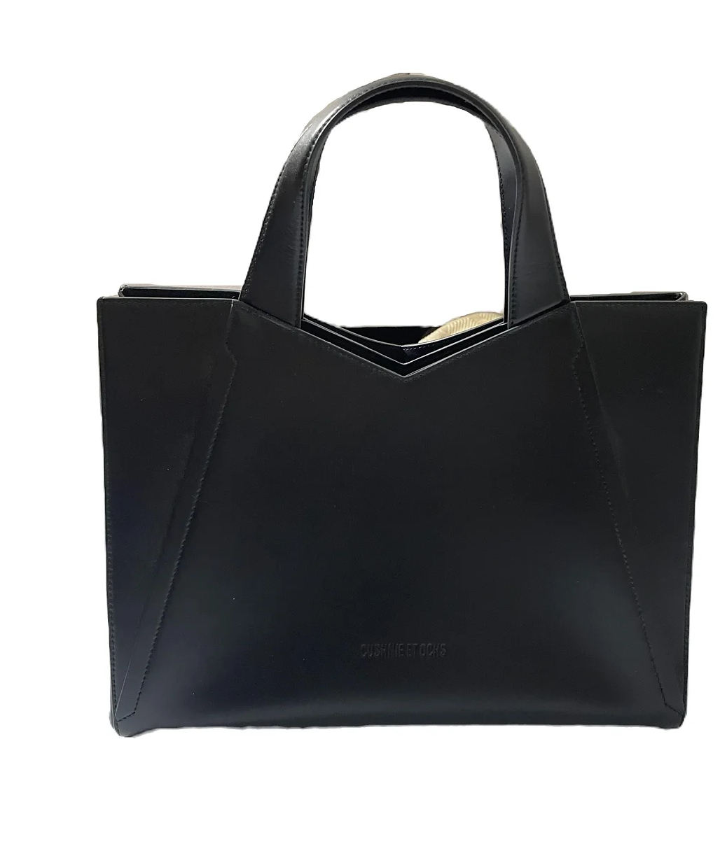 Cushnie et Ochs Black Leather Shoulder Bag