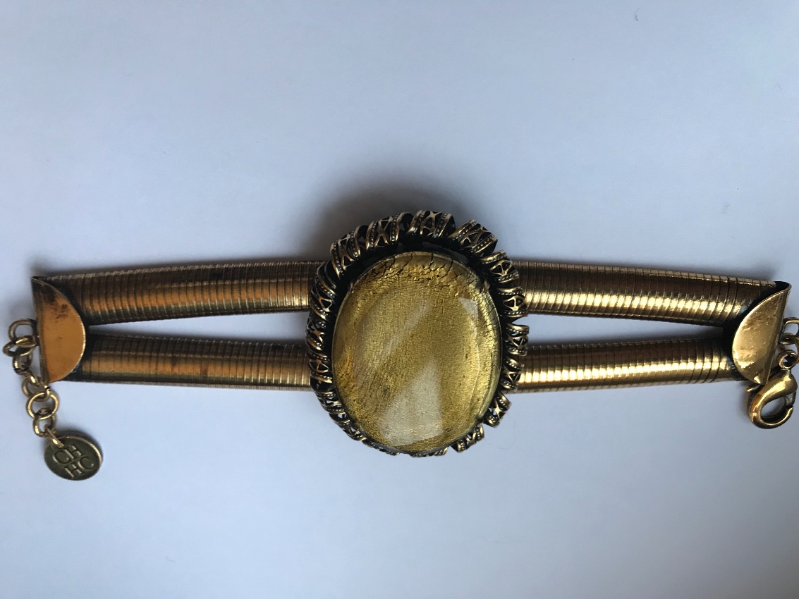 Preowned Carolina Herrera Vintage Bracelet Gold