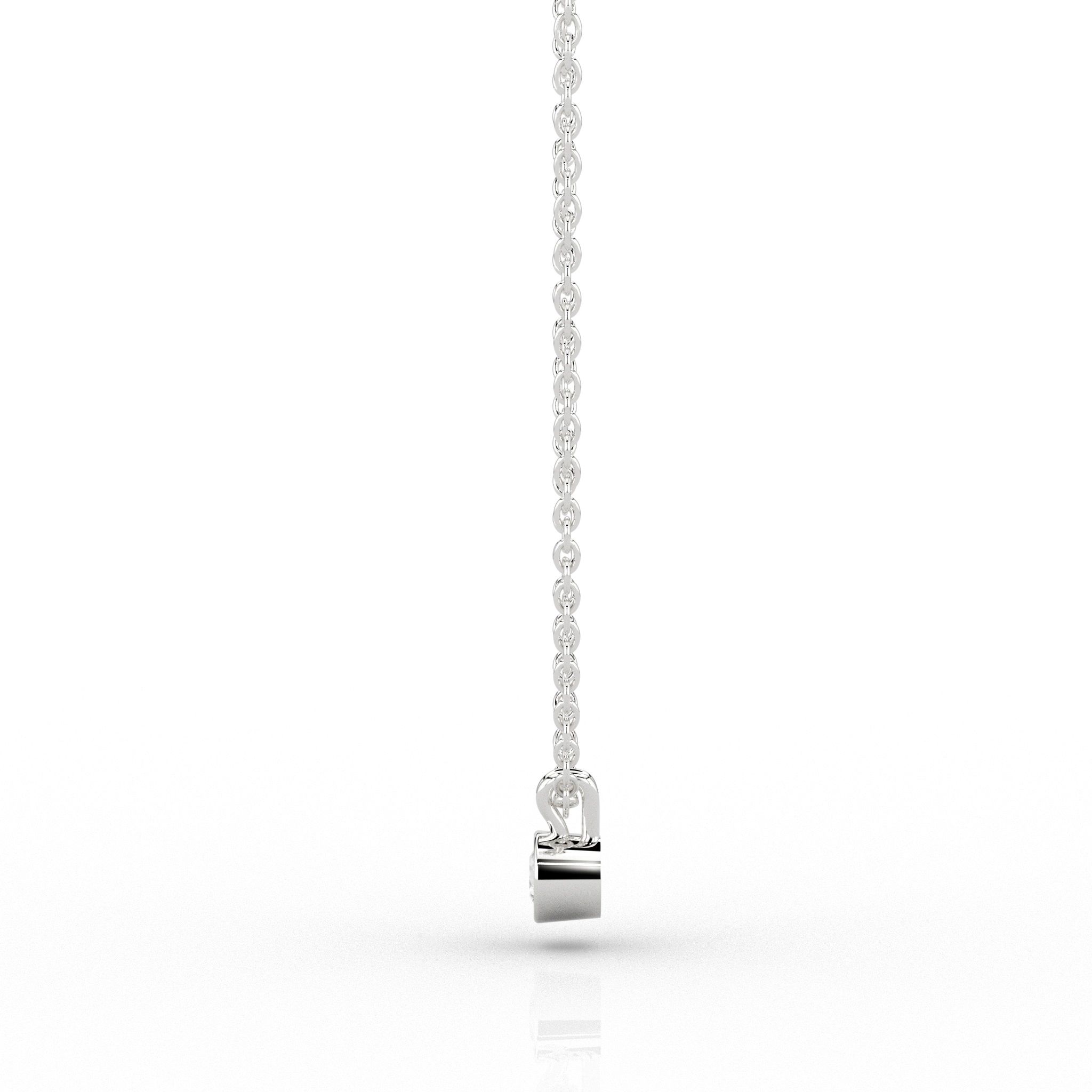 Skydiamond Rae 0.1ct Pendant in 9ct White Gold ct white gold