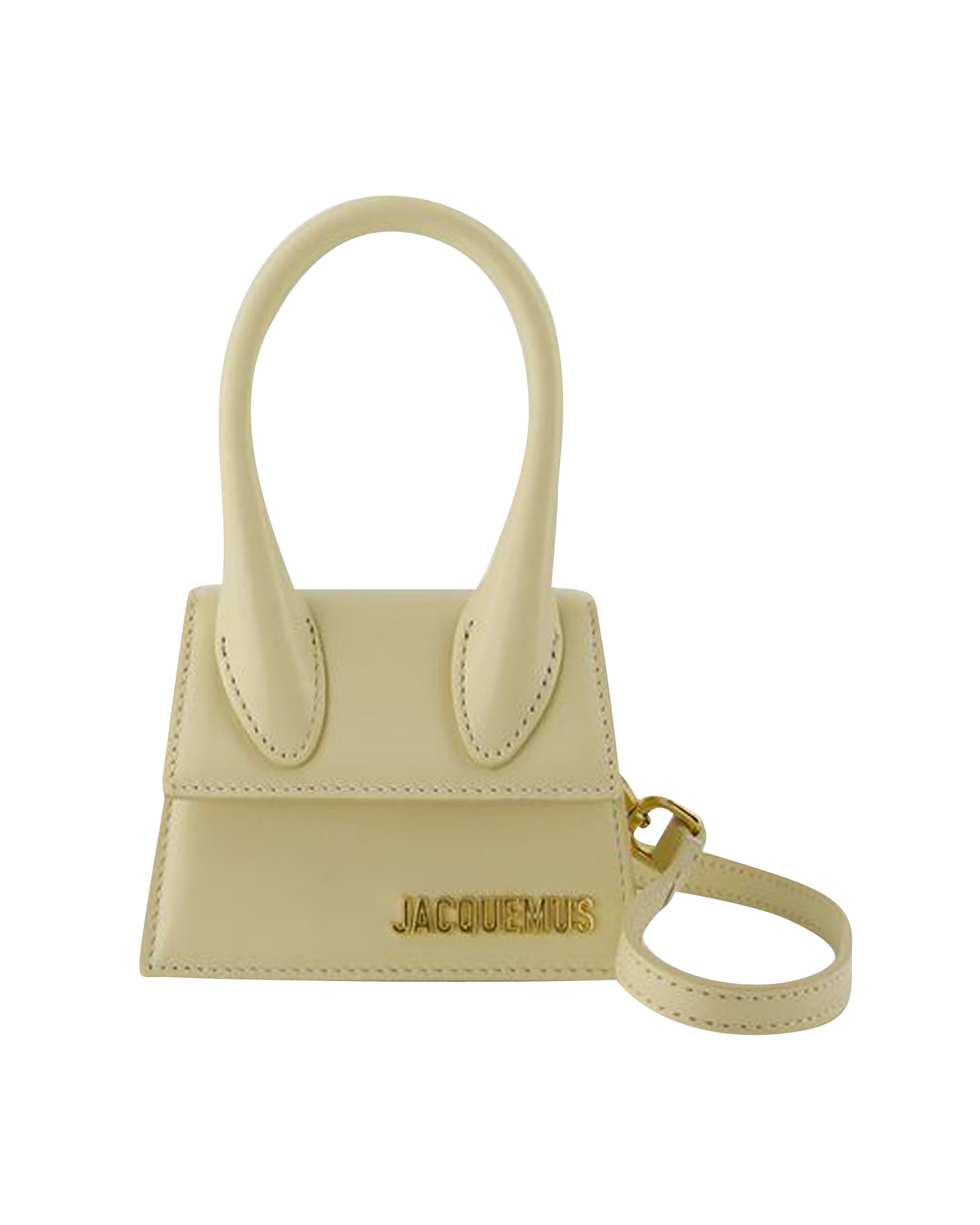 Jacquemus Ivory Le Chiquito Bag brown | beige leather/calfskin leather