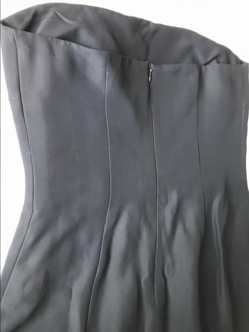 Sportmax Strapless Corset Dress Size S Black viscose