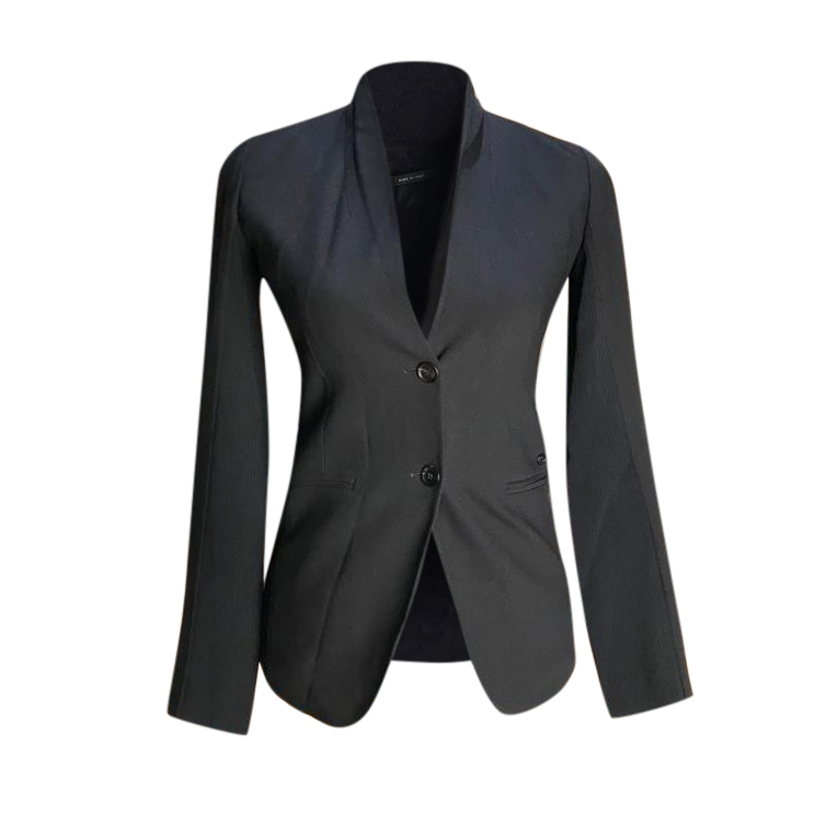 Preowned Gucci Black Wool Shawl Collar Blazer