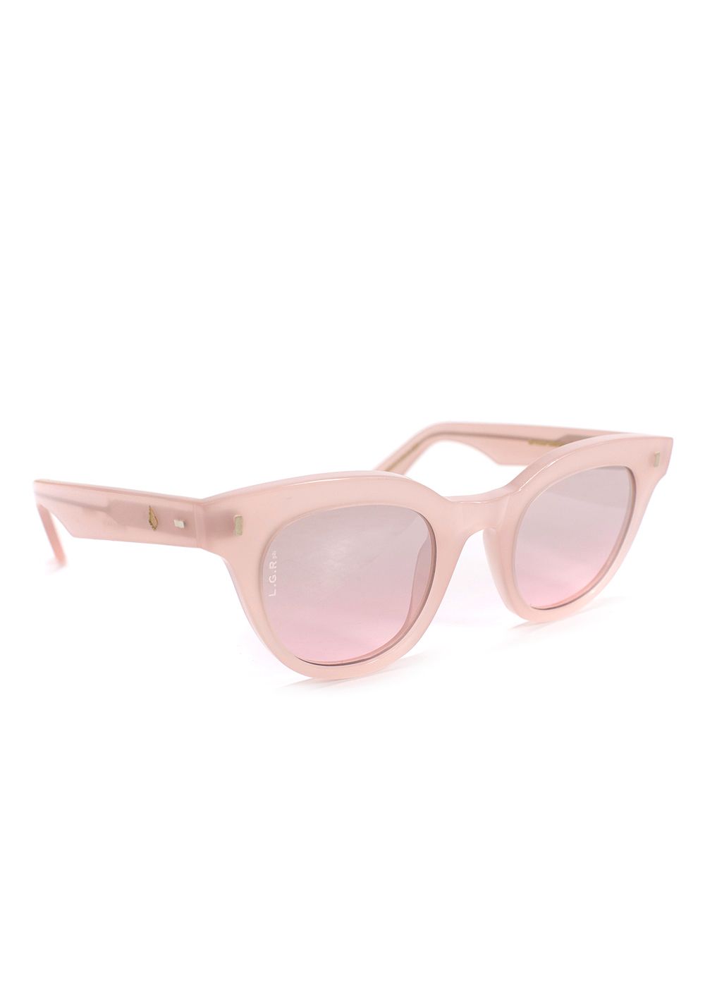 Luisa Beccaria Pale Pink Sunglasses Light pink plastic