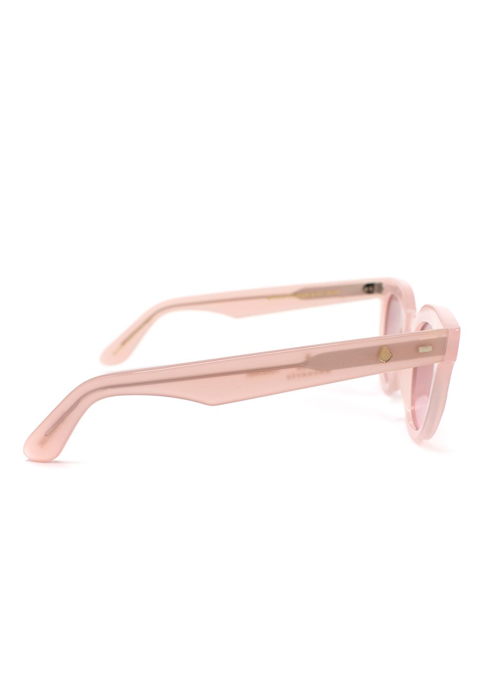 Luisa Beccaria Pale Pink Sunglasses Light pink plastic