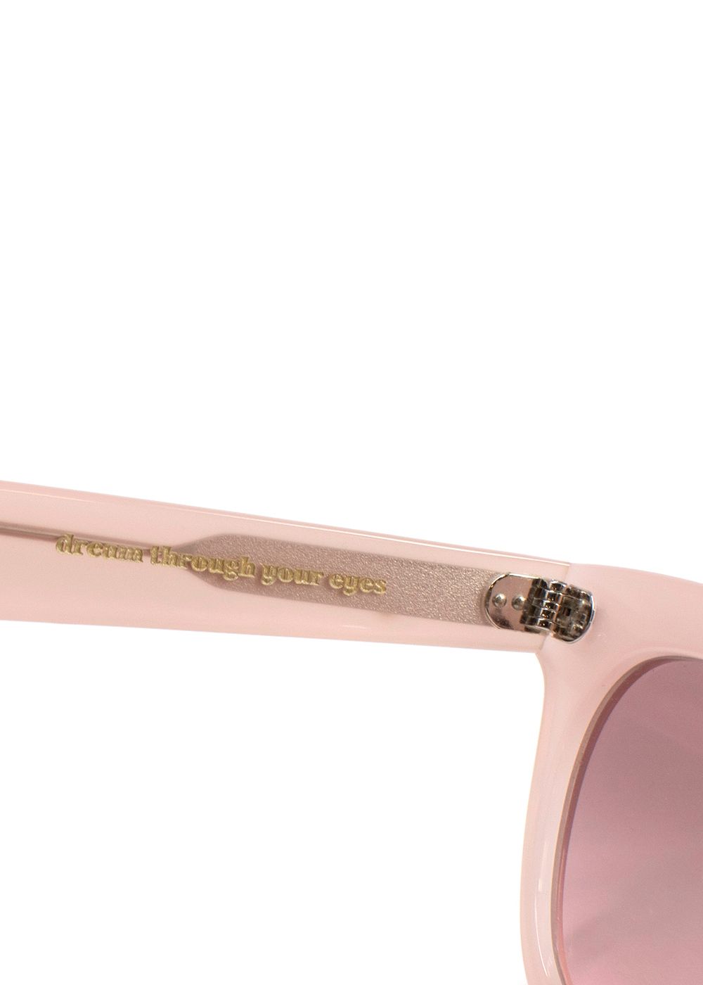 Luisa Beccaria Pale Pink Sunglasses Light pink plastic