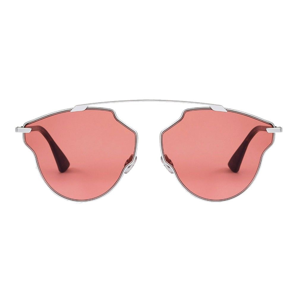 Preowned Dior Pink Tortoise DiorSoRealPop Sunglasses pink light gold brown metal/acetate