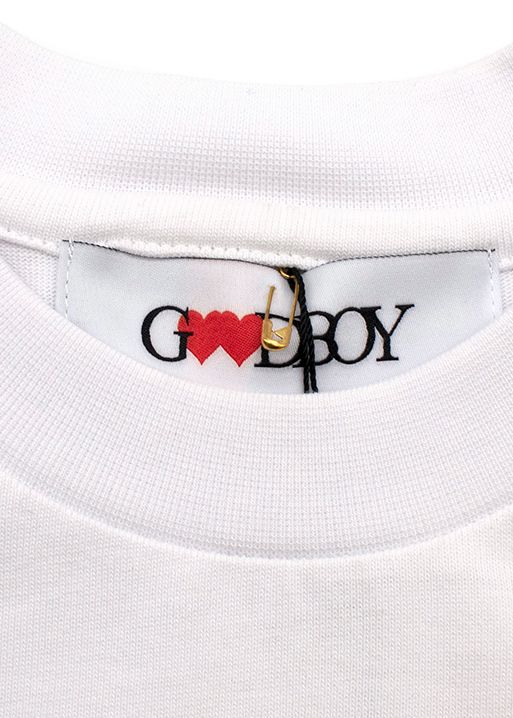 Goodboy Graphic-Print Cotton-Jersey T-shirt White cotton