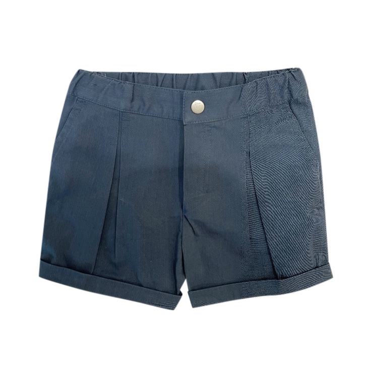 Boys Baby Dior Blue Tailored Shorts Size 3-6 Months cotton