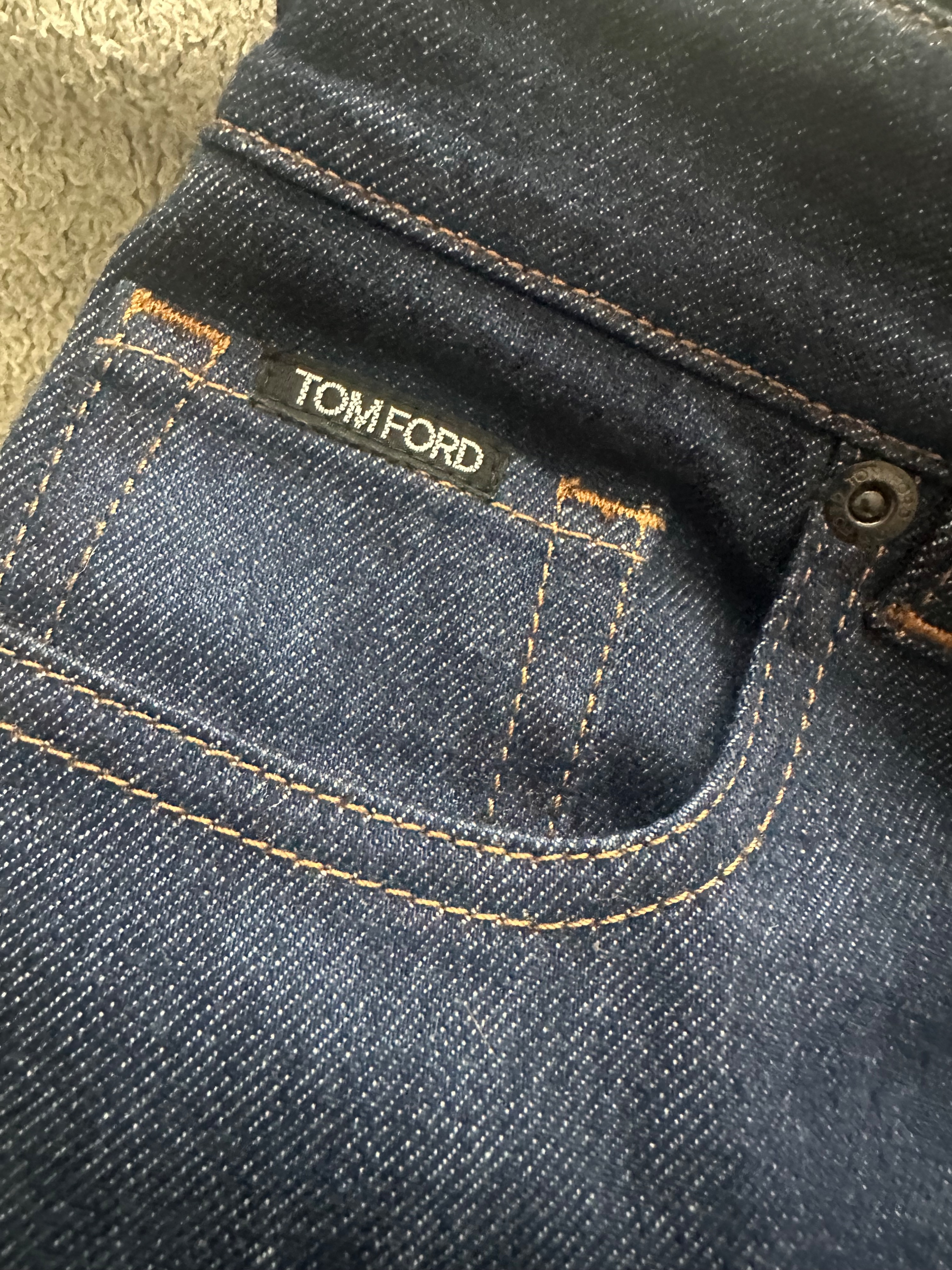 Tom Ford Blue Flared Jeans Size 27/69 denim