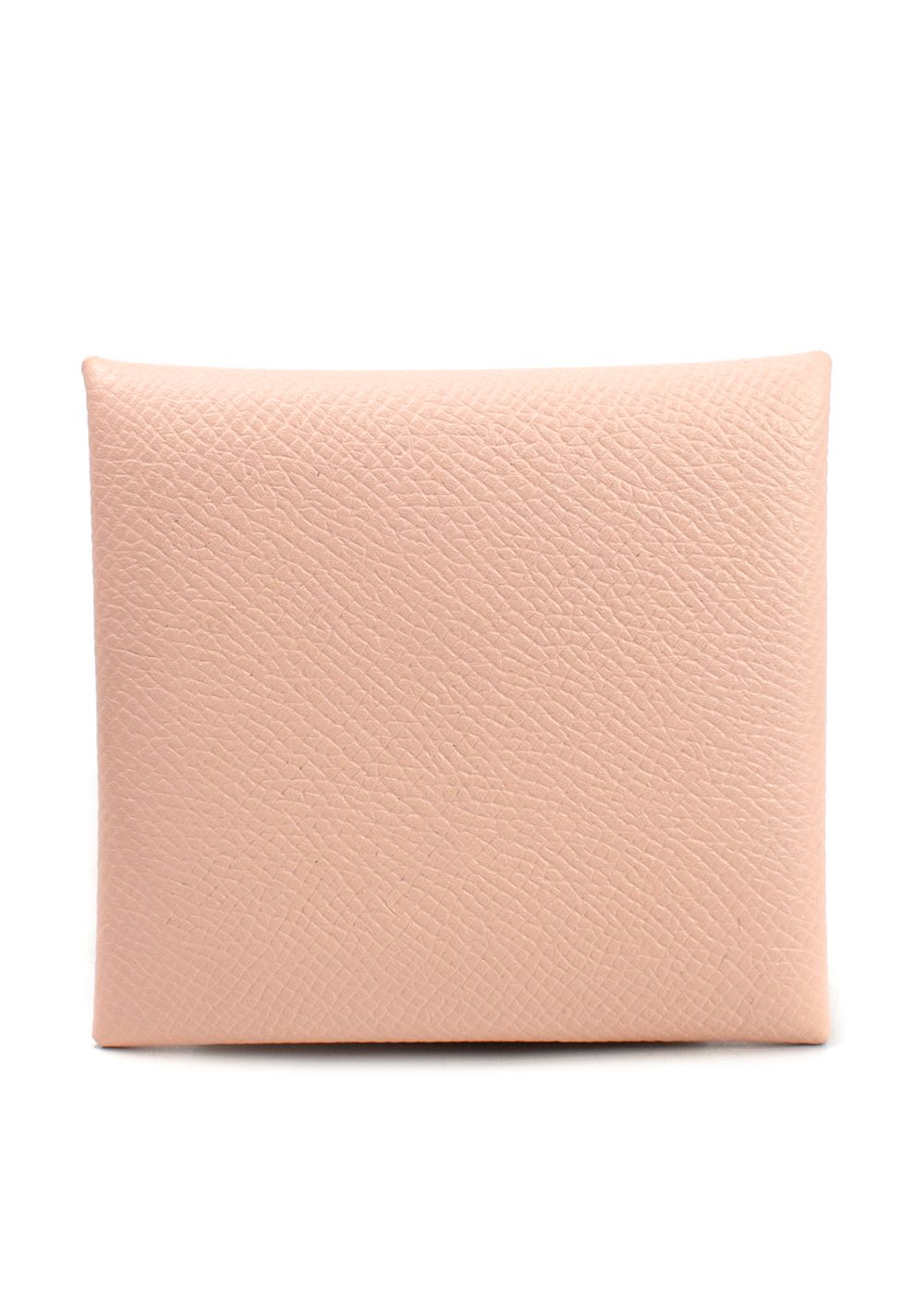 Hermes Light Pink Verso Epsom Leather Bastia Coin Purse