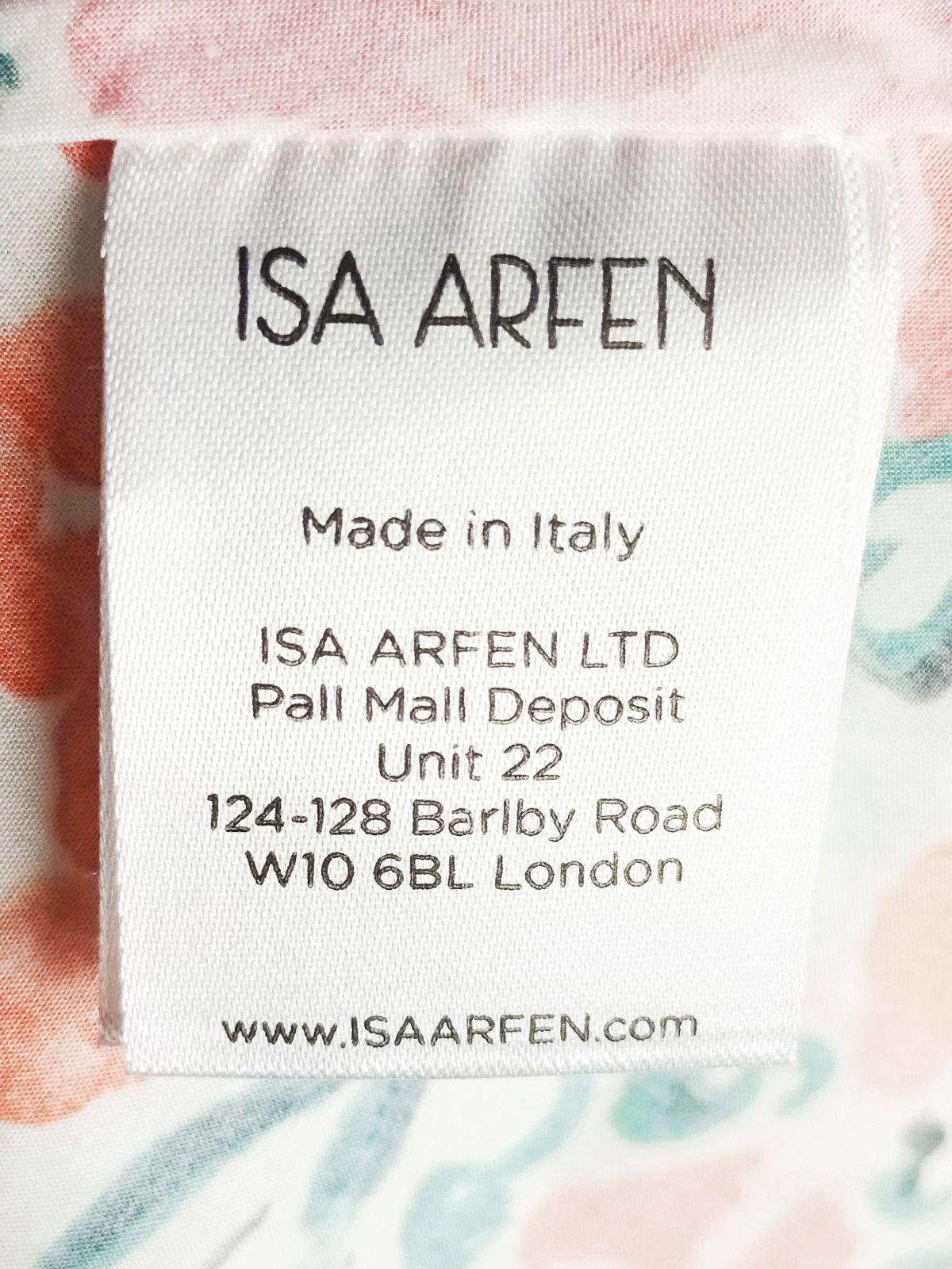 Isa Arfen Button Down Amalfi Dress Size XXS Multicoloured cotton