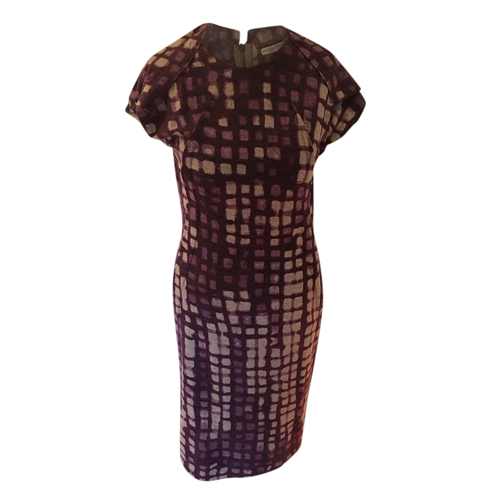 Preowned Bottega Veneta Purple jersey Dress Size XS jersey/mixed/no composition label