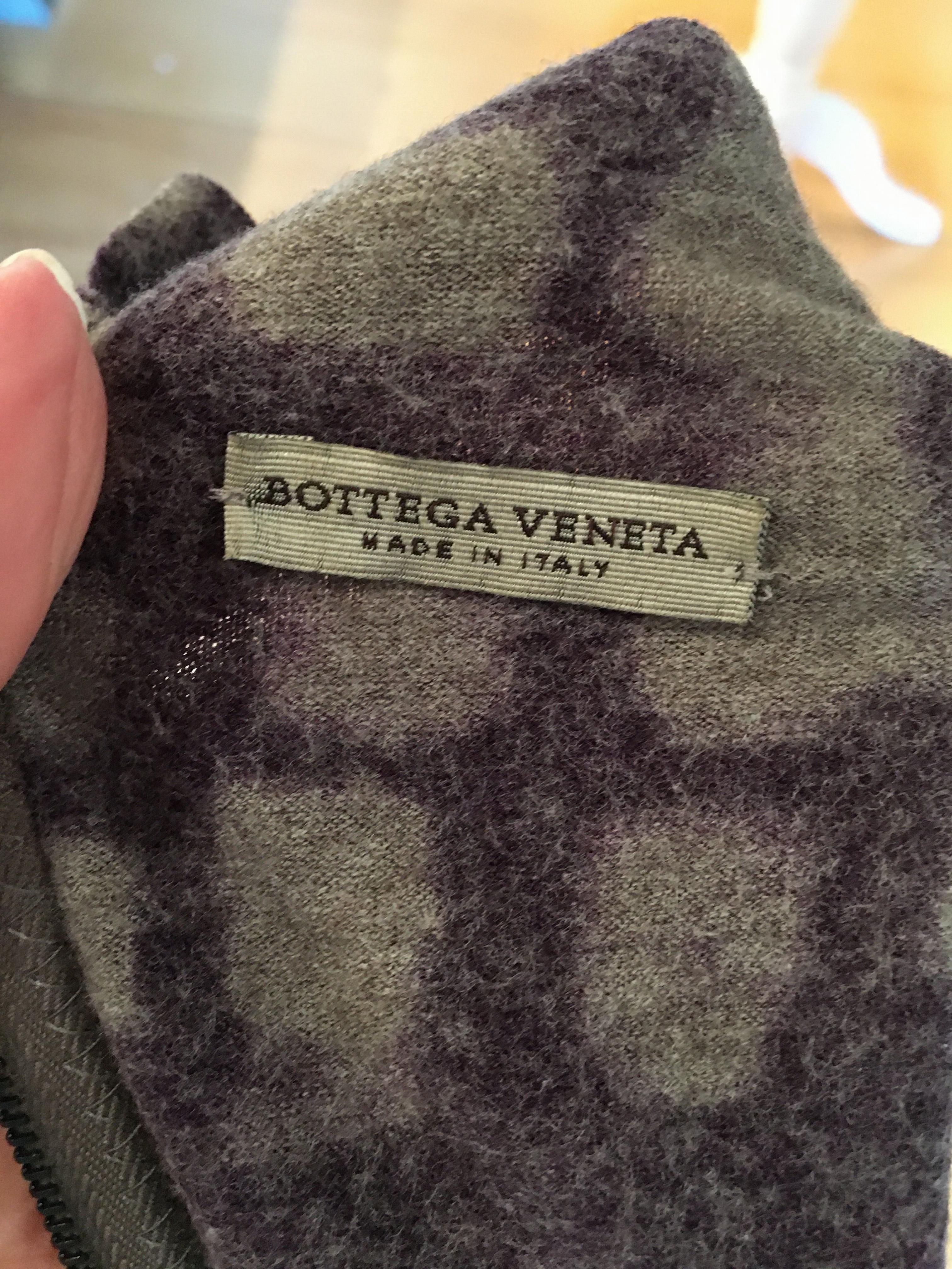 Preowned Bottega Veneta Purple jersey Dress Size XS jersey/mixed/no composition label