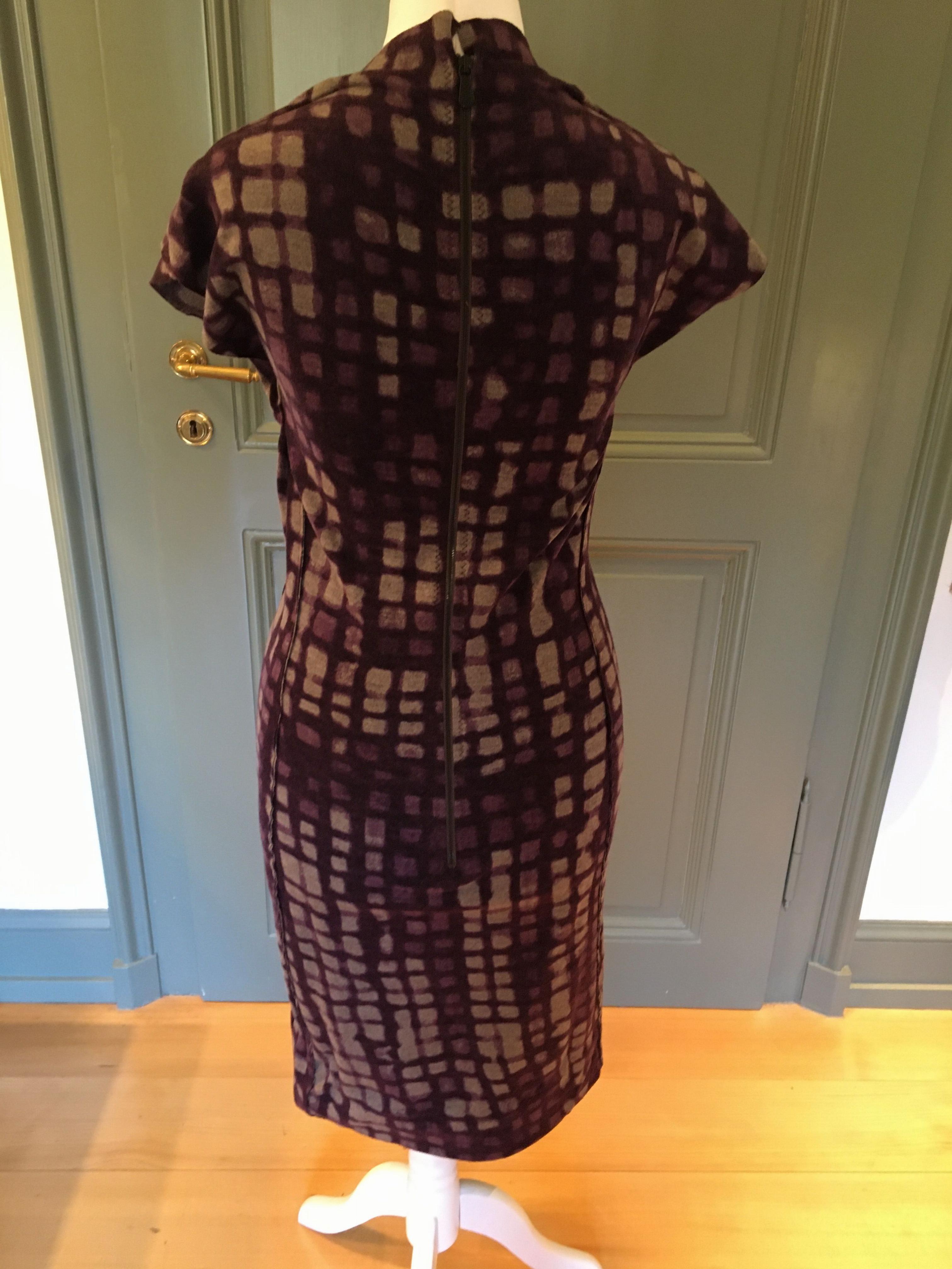 Preowned Bottega Veneta Purple jersey Dress Size XS jersey/mixed/no composition label