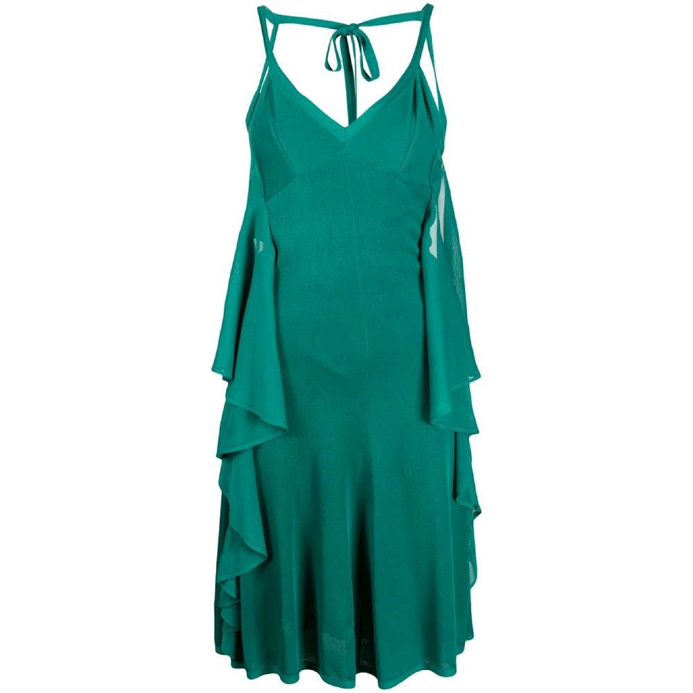 Chanel Emerald Green Dress - 2000s