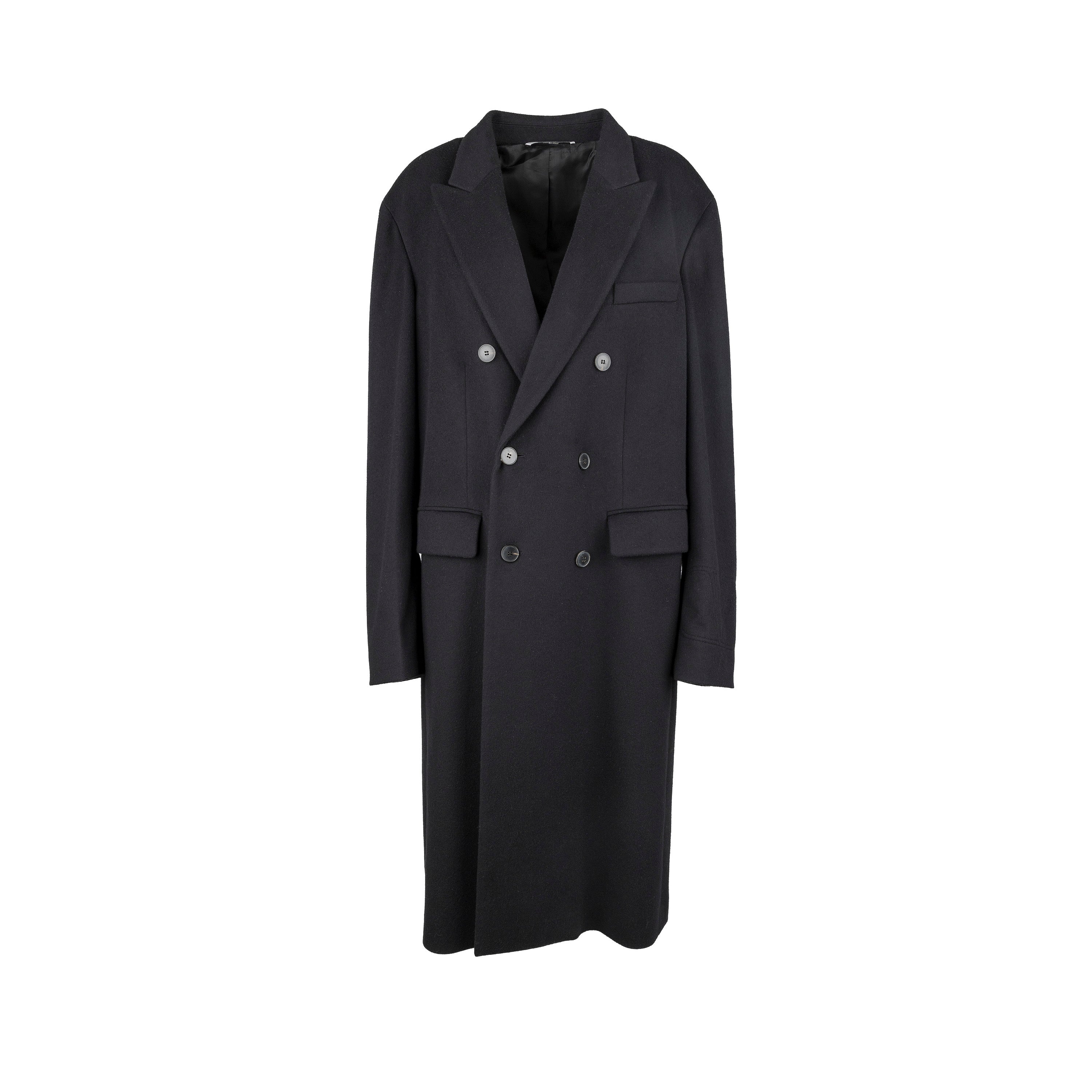 Valentino Double Breasted Wool Coat - '20s