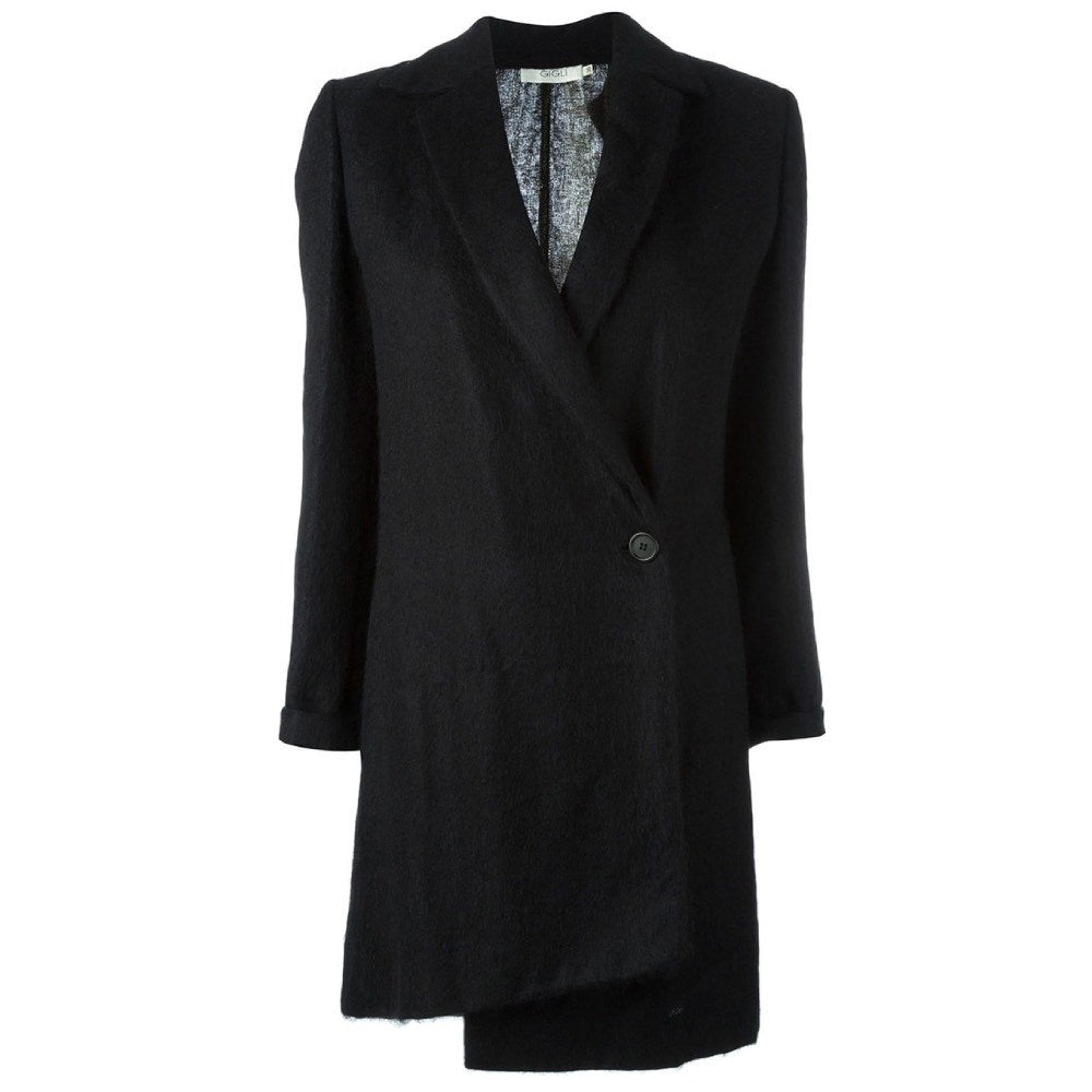 Romeo Gigli Black Wool Coat - 2000s