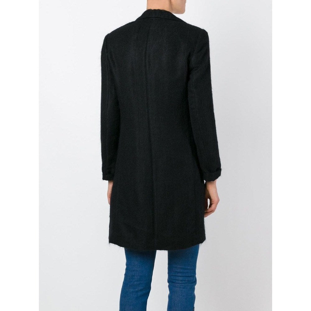 Romeo Gigli Black Wool Coat - 2000s