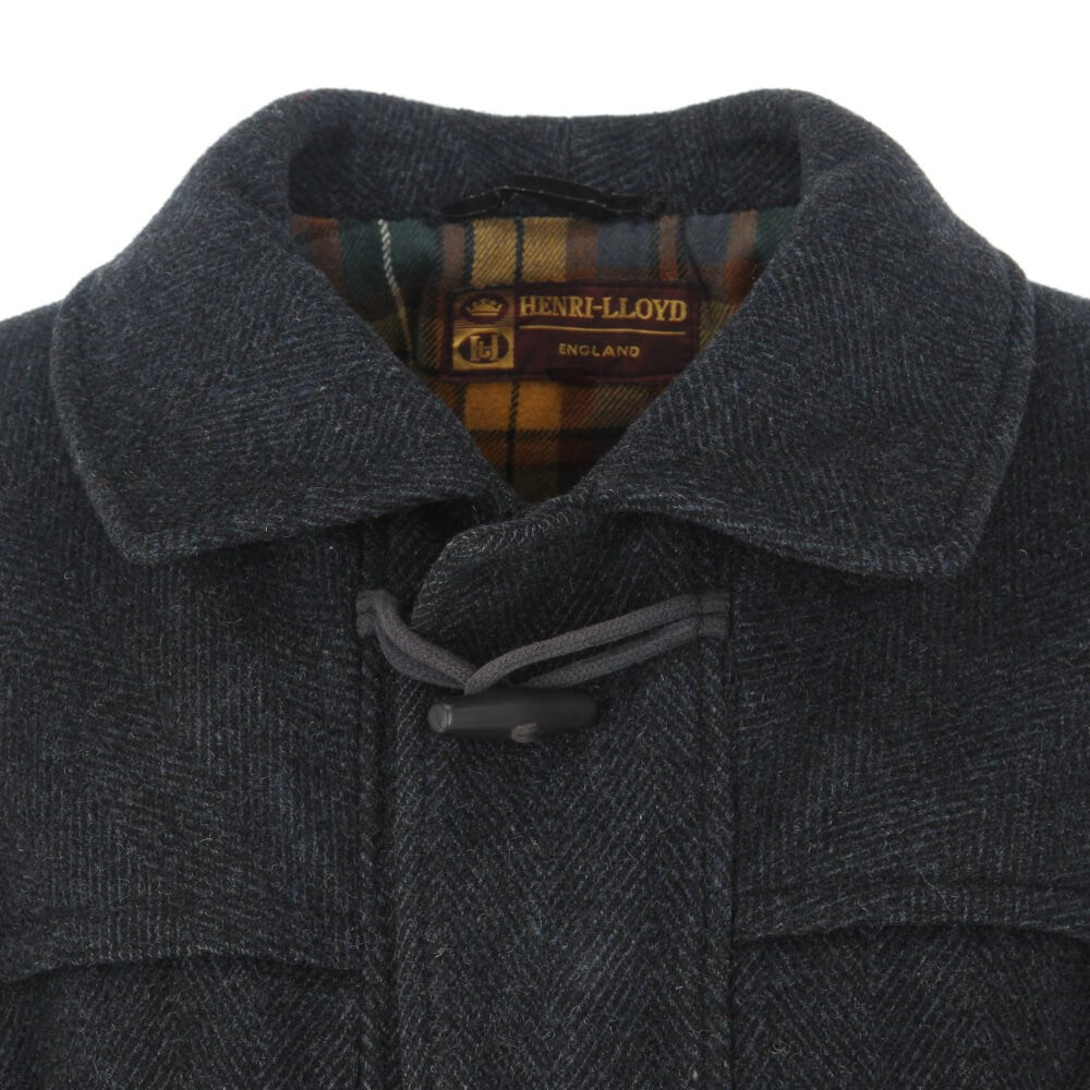 Henri-Lloyd-Blue-Wool-Montgomery-Coat- '90s