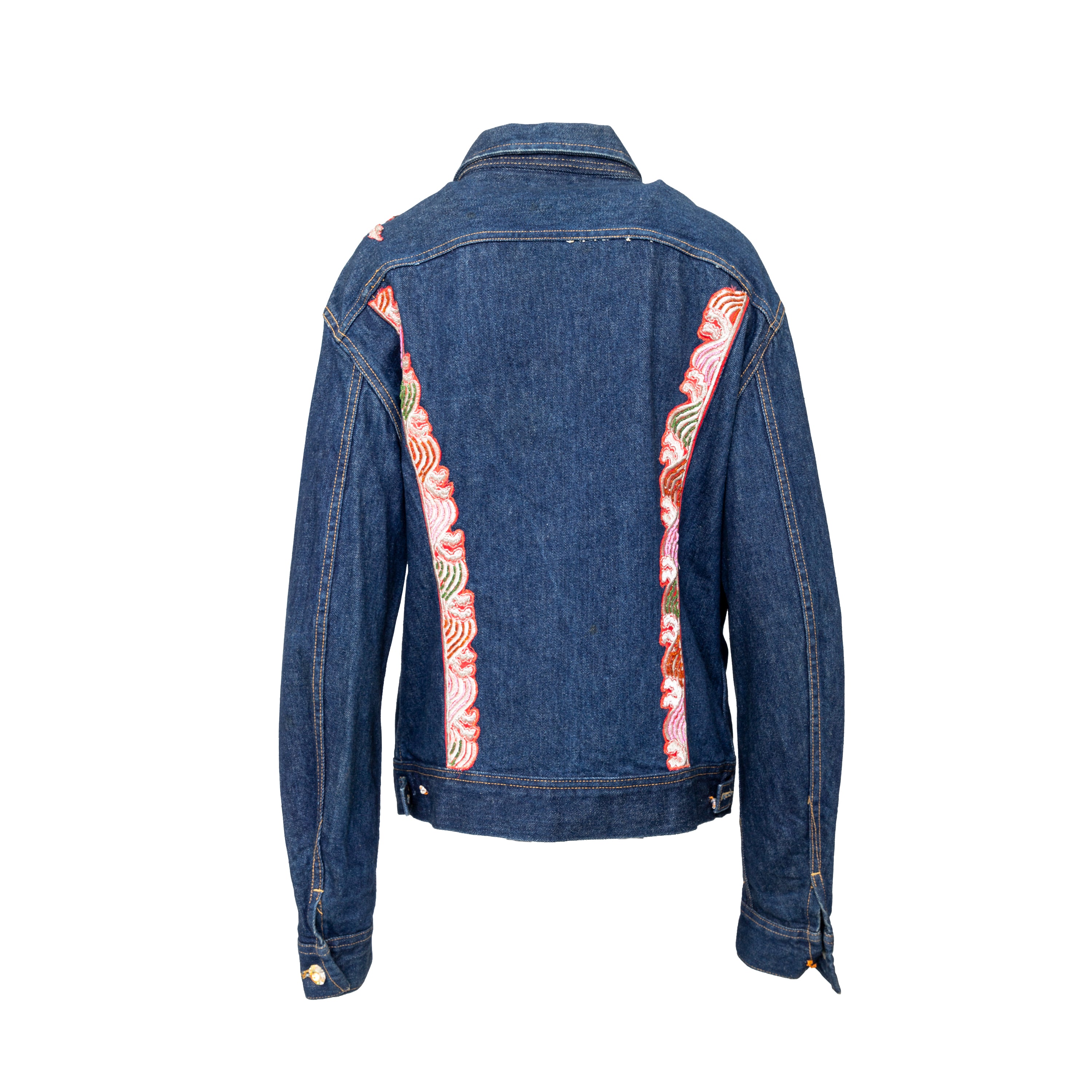 Lily Farouche Munich Embroidered Denim Jacket - '00s