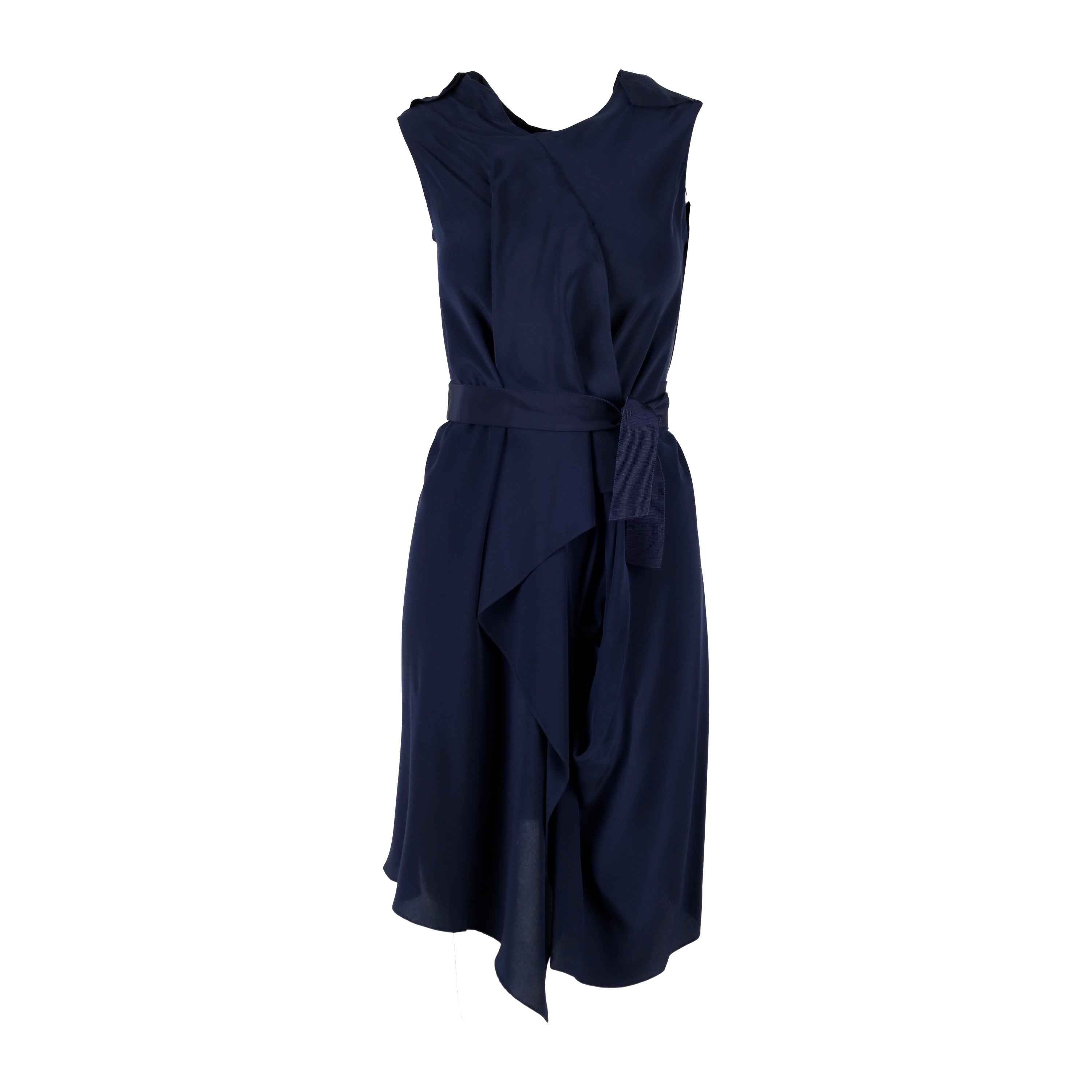 Moschino Tie-knot Silk Dress - '10s