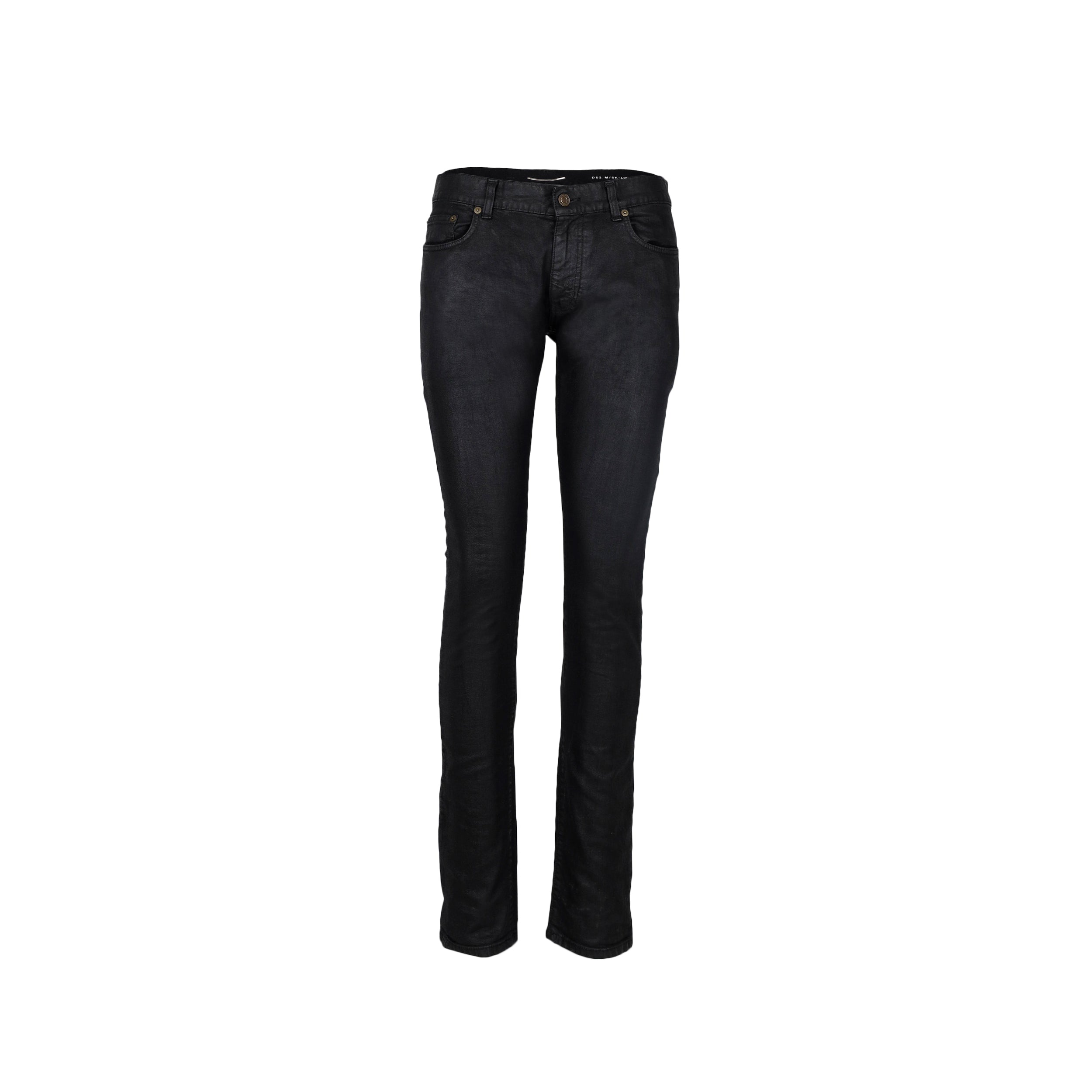 Saint Laurent Coated Jeans - '10s