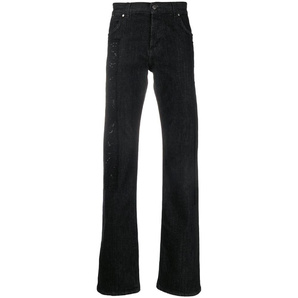 Gianfranco Ferré Black Denim Jeans - '90s