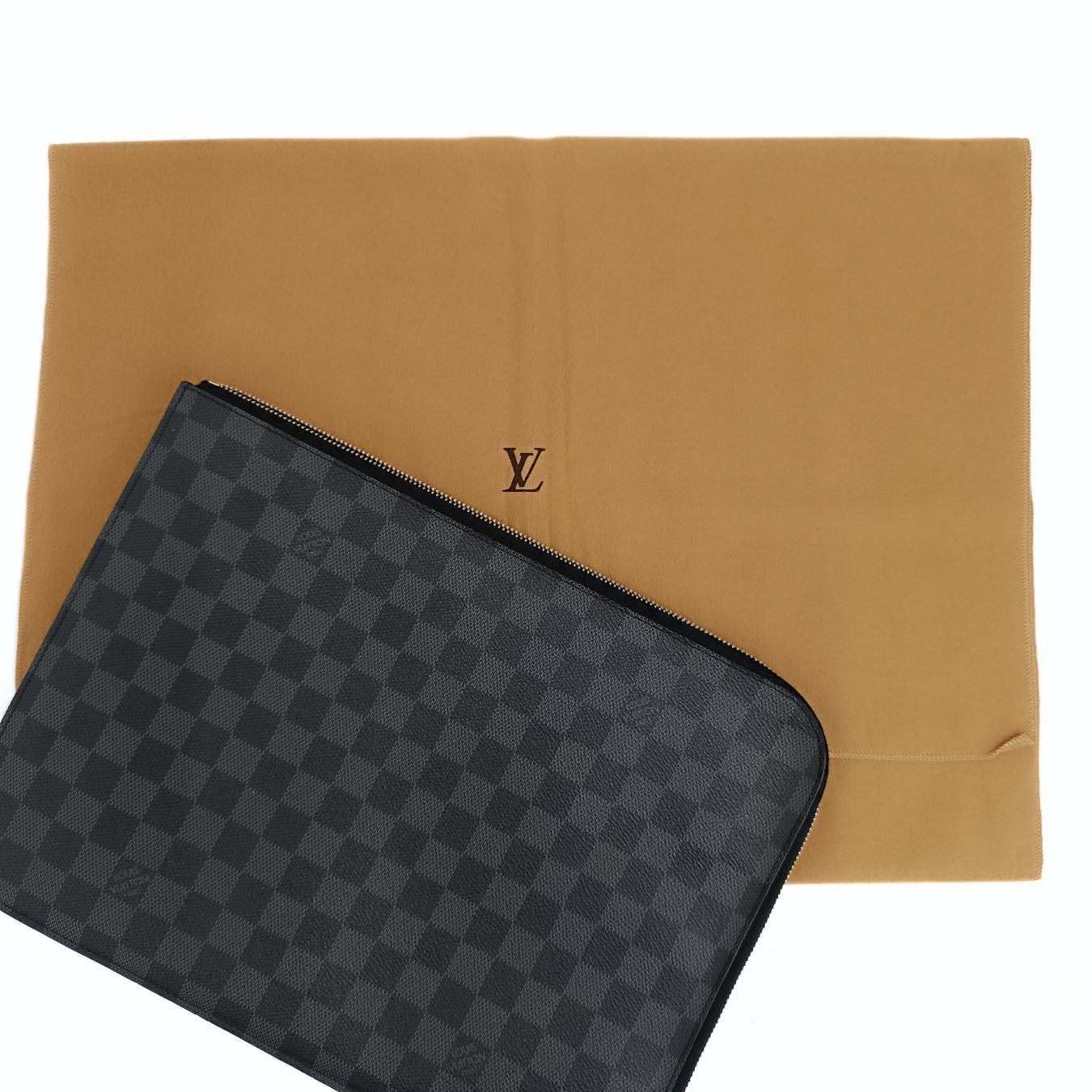 Louis Vuitton Louis Vuitton document bag Jour GM Damier Graphite - '10s