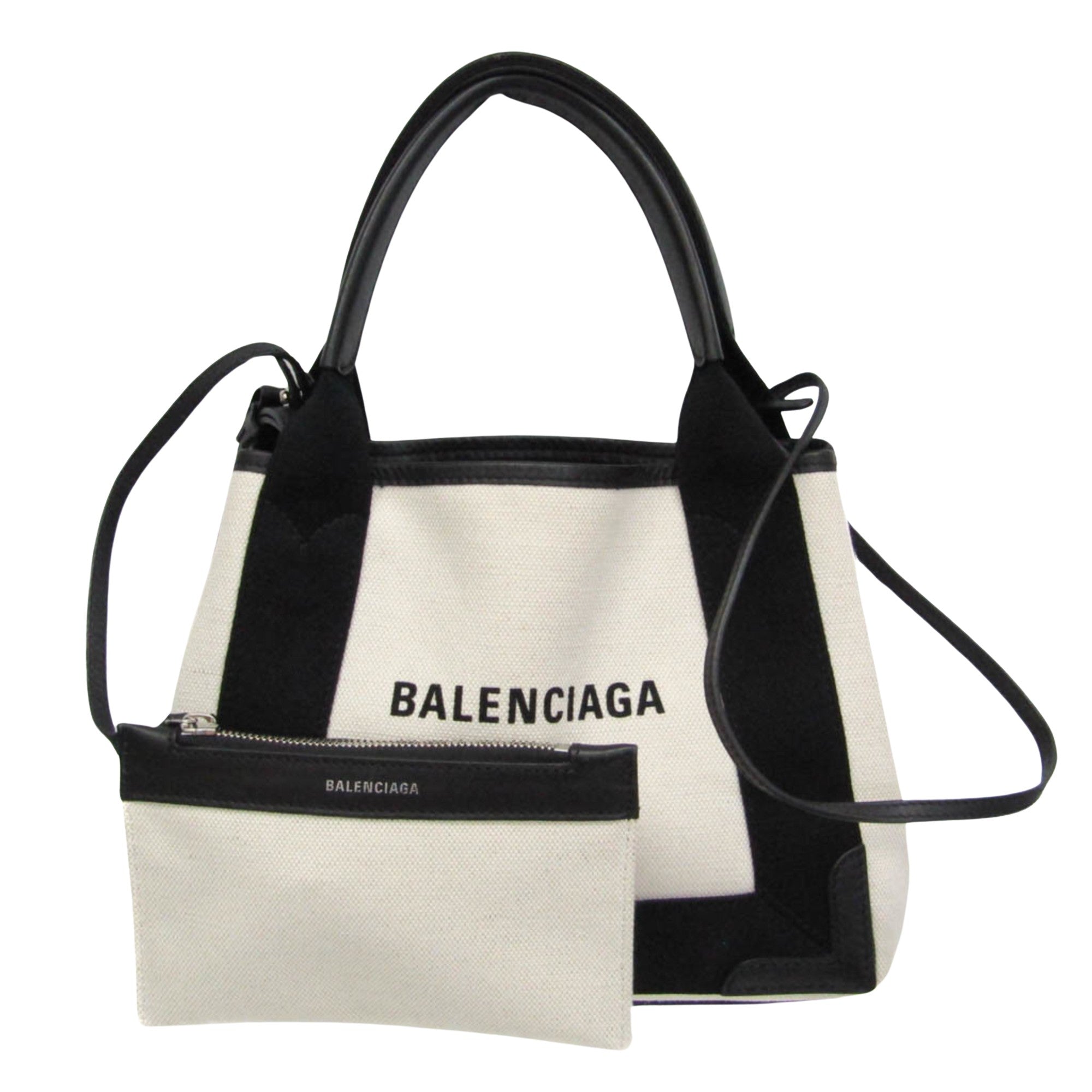 Balenciaga Navy Cabas